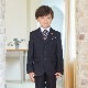 3つボタンクレリックシャツスーツ 110 120 130cm （8301-5401） 