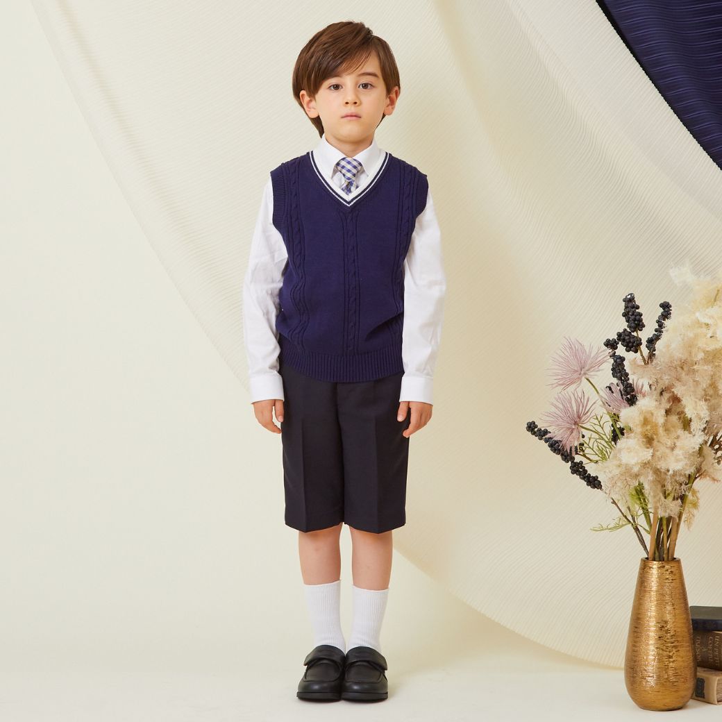 <セール20%OFF>【セットアップ可能】ハーフパンツ 110 120 130cm (2375-5458) CHOPINblue/ショパン ブルー