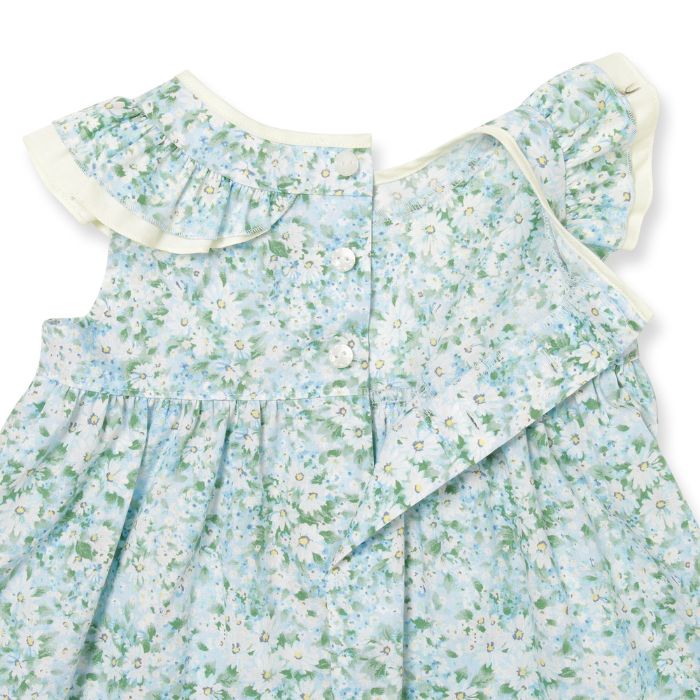 【セール50%OFF】ボタニカルフラワーチュニック×カラーブルマー上下セット 80 90cm (8331-7104) CHOPIN/ショパン