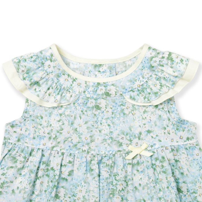 【セール50%OFF】ボタニカルフラワーチュニック×カラーブルマー上下セット 80 90cm (8331-7104) CHOPIN/ショパン