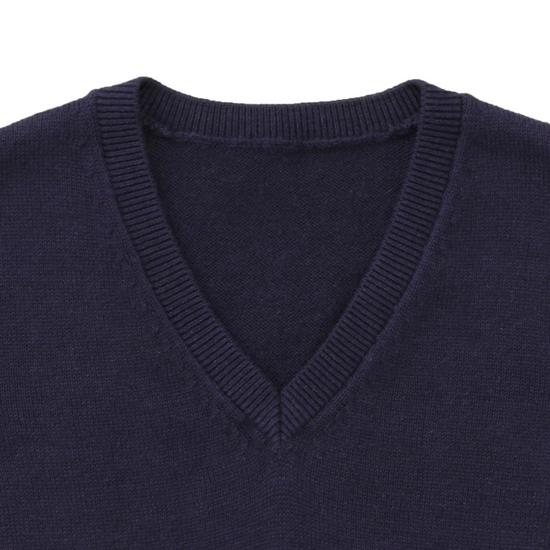 Vネックニットベスト 90 100 110 120 130cm (8297-5422)