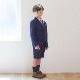 ネイビーチェックスーツ 130cm （8301-5402） 