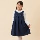 NEW【セール50％OFF】ボックスタックジャンパースカート 100 110 120 130cm (8276-8363)