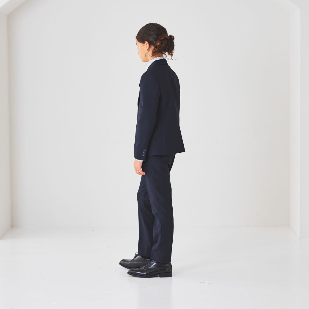 【セール15%OFF】チェックベストスリーピーススーツ 140 150 160 170cm (8301-5602)