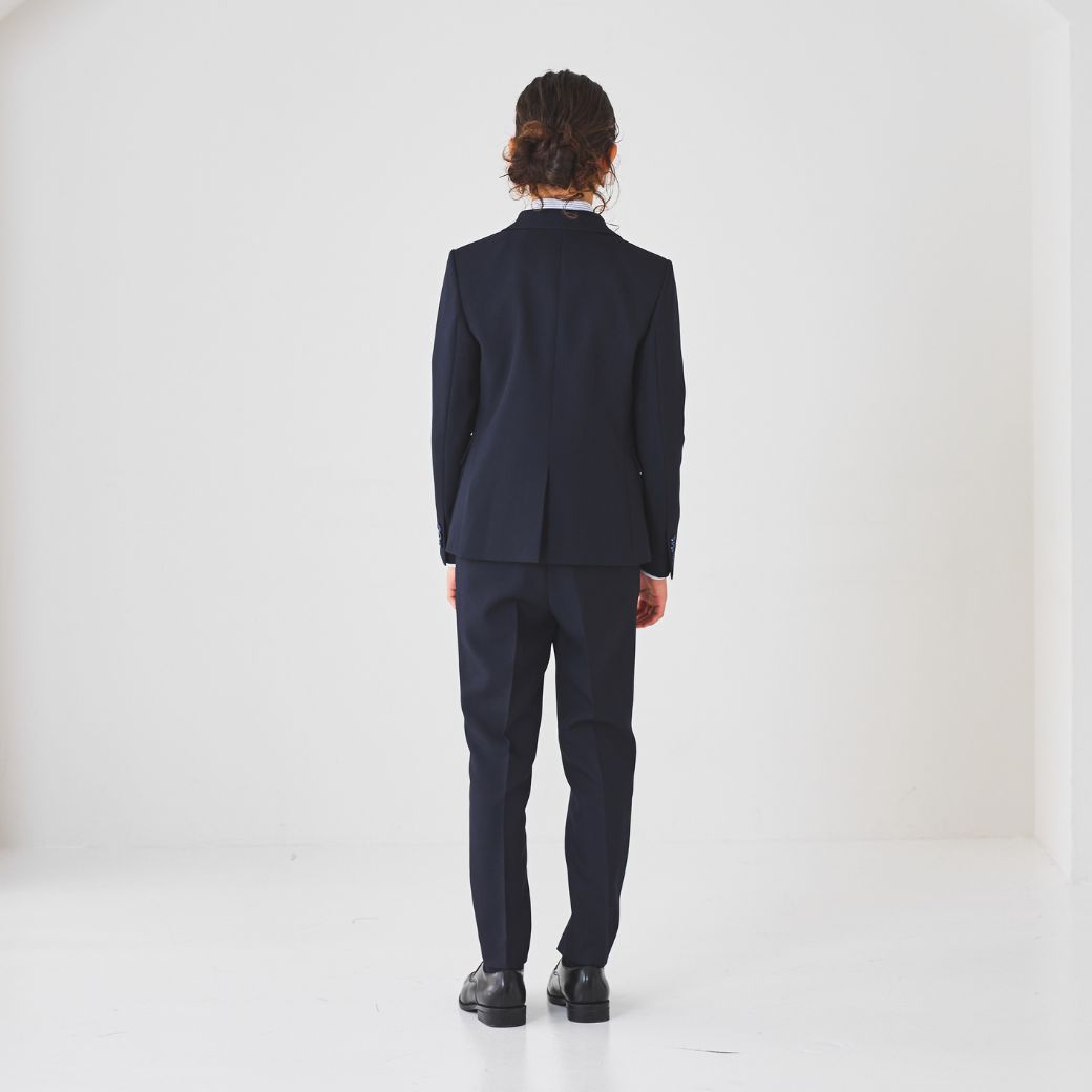 【セール15%OFF】チェックベストスリーピーススーツ 140 150 160 170cm (8301-5602)