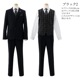 【セール15％OFF】チェックベストスリーピーススーツ 140 150 160 170cm （8301-5602）