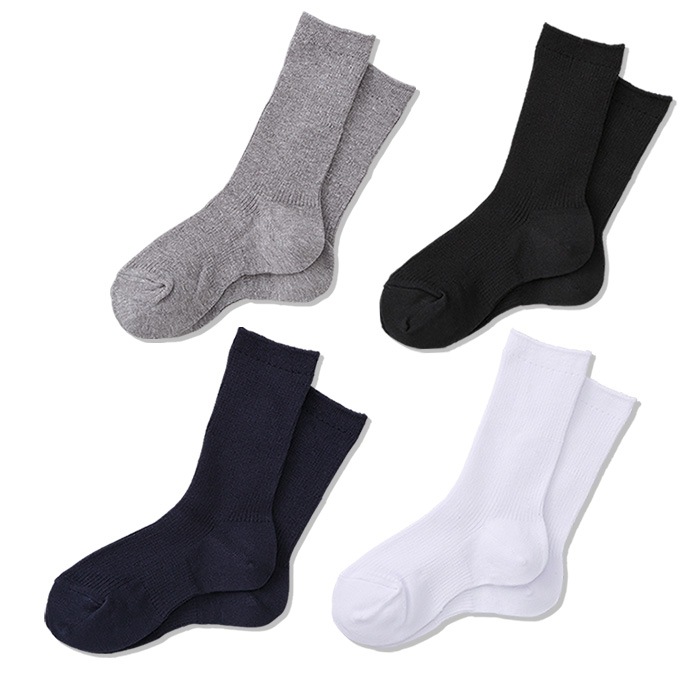 クルー丈ソックス (8590-0001)【価格改定11月1日】