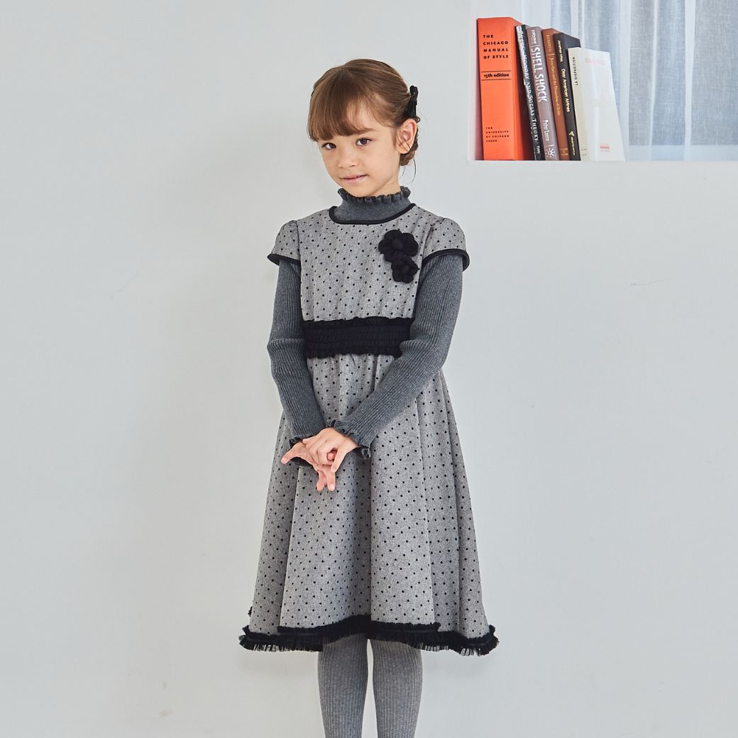 CHOPIN SALE セール キッズ ワンピース 長袖 入学式 女の子 発表