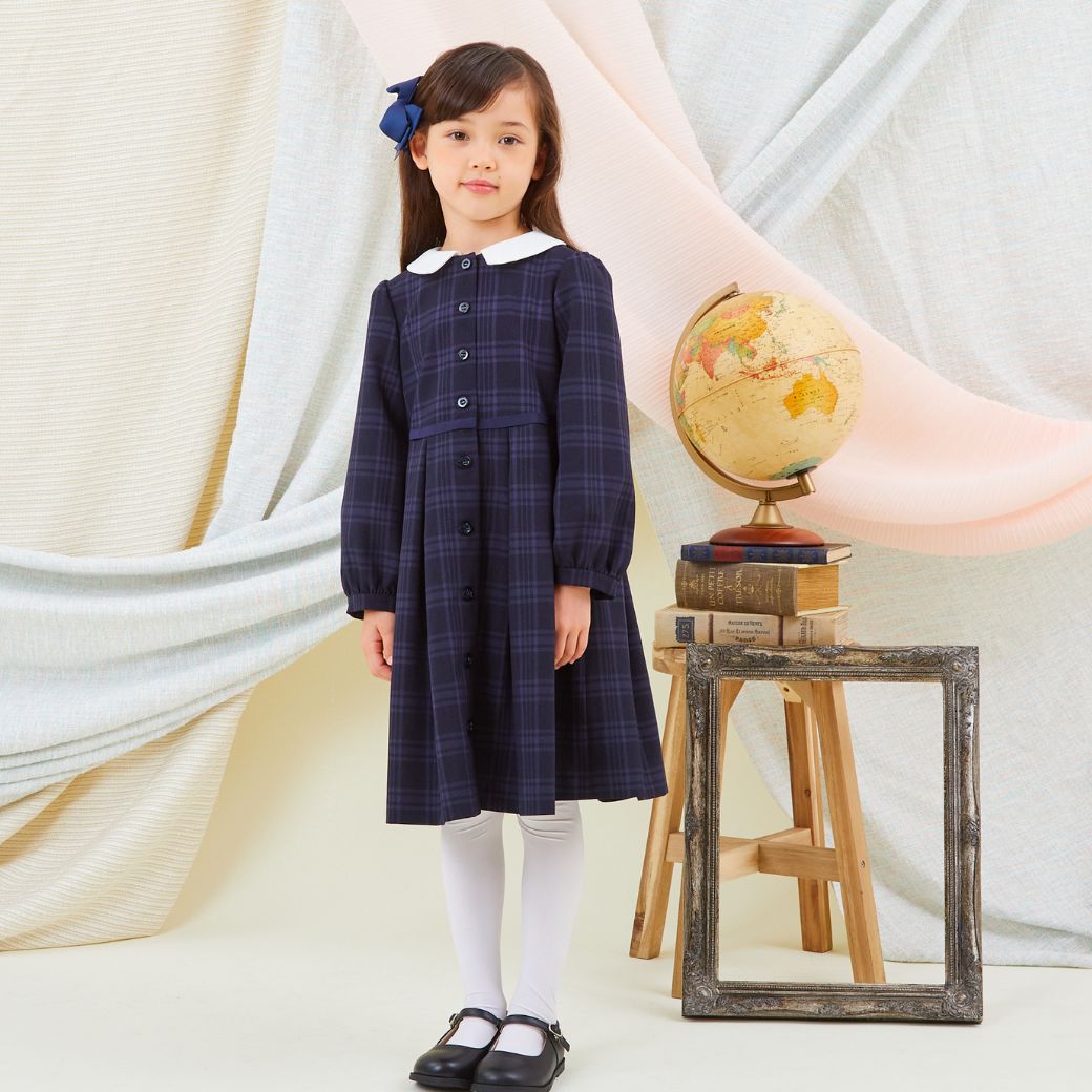 【TIME SALE10%OFF】【キッズ】3wayワンピース 130cm (2376-7352) CHOPINblue/ショパン ブルー