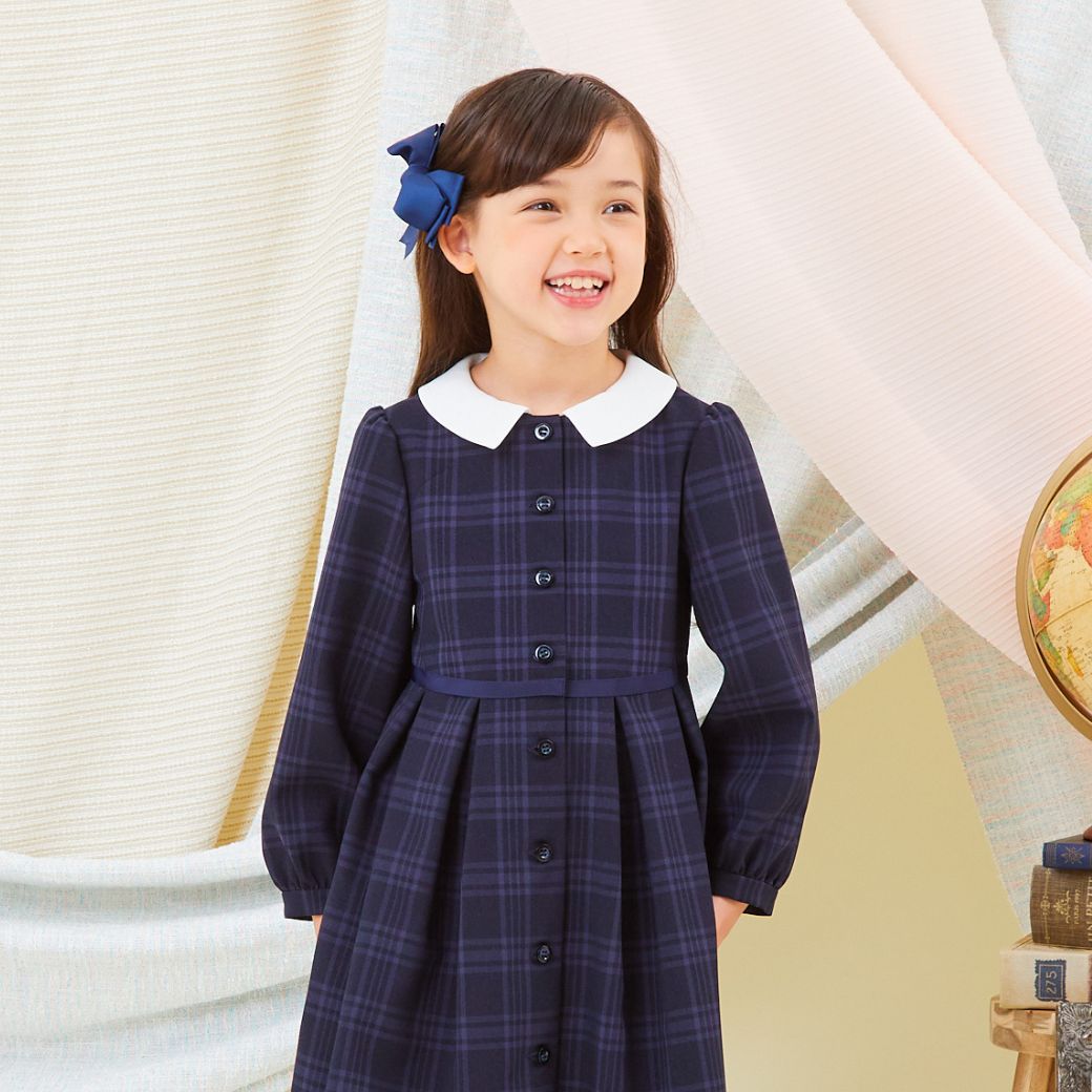 【TIME SALE10%OFF】【キッズ】3wayワンピース 130cm (2376-7352) CHOPINblue/ショパン ブルー