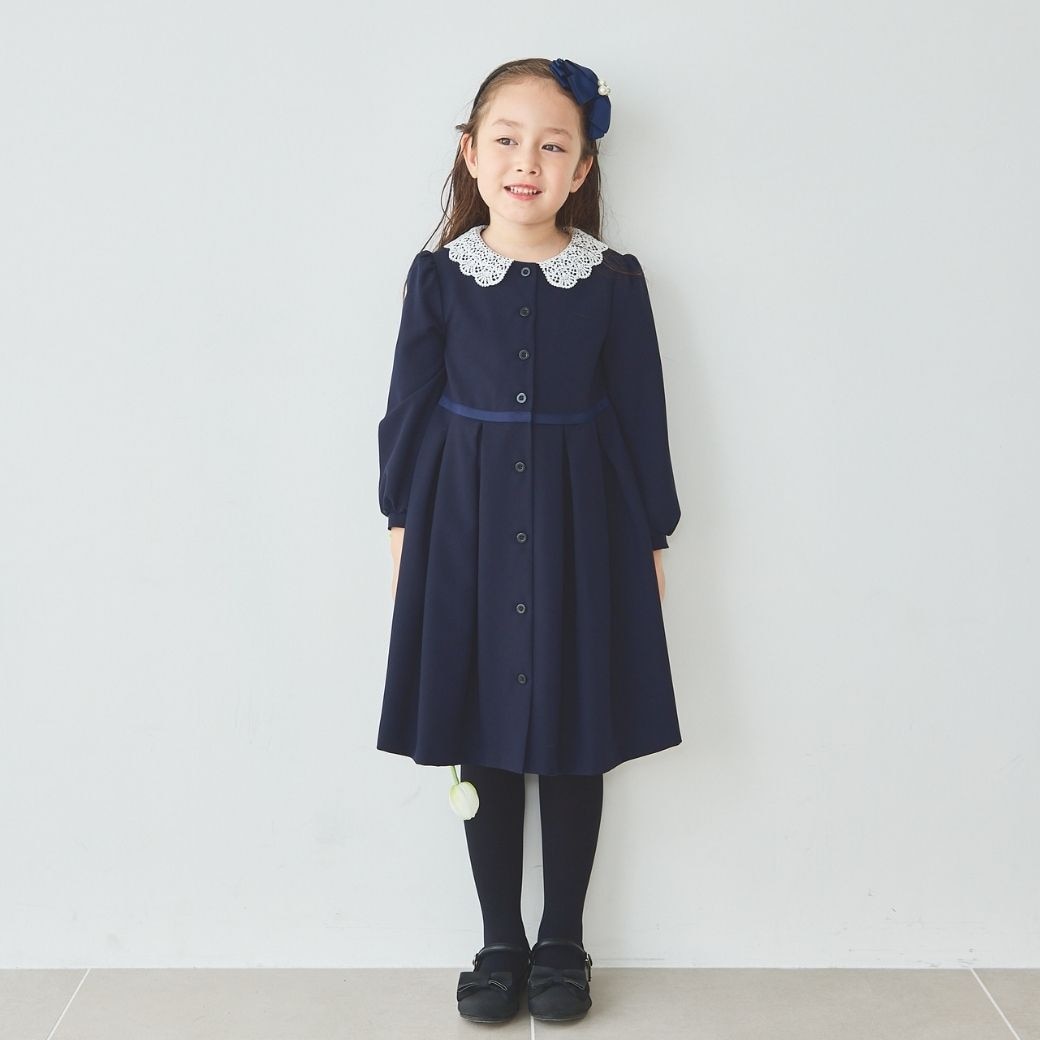 【TIME SALE10%OFF】【キッズ】3wayワンピース 130cm (2376-7352) CHOPINblue/ショパン ブルー