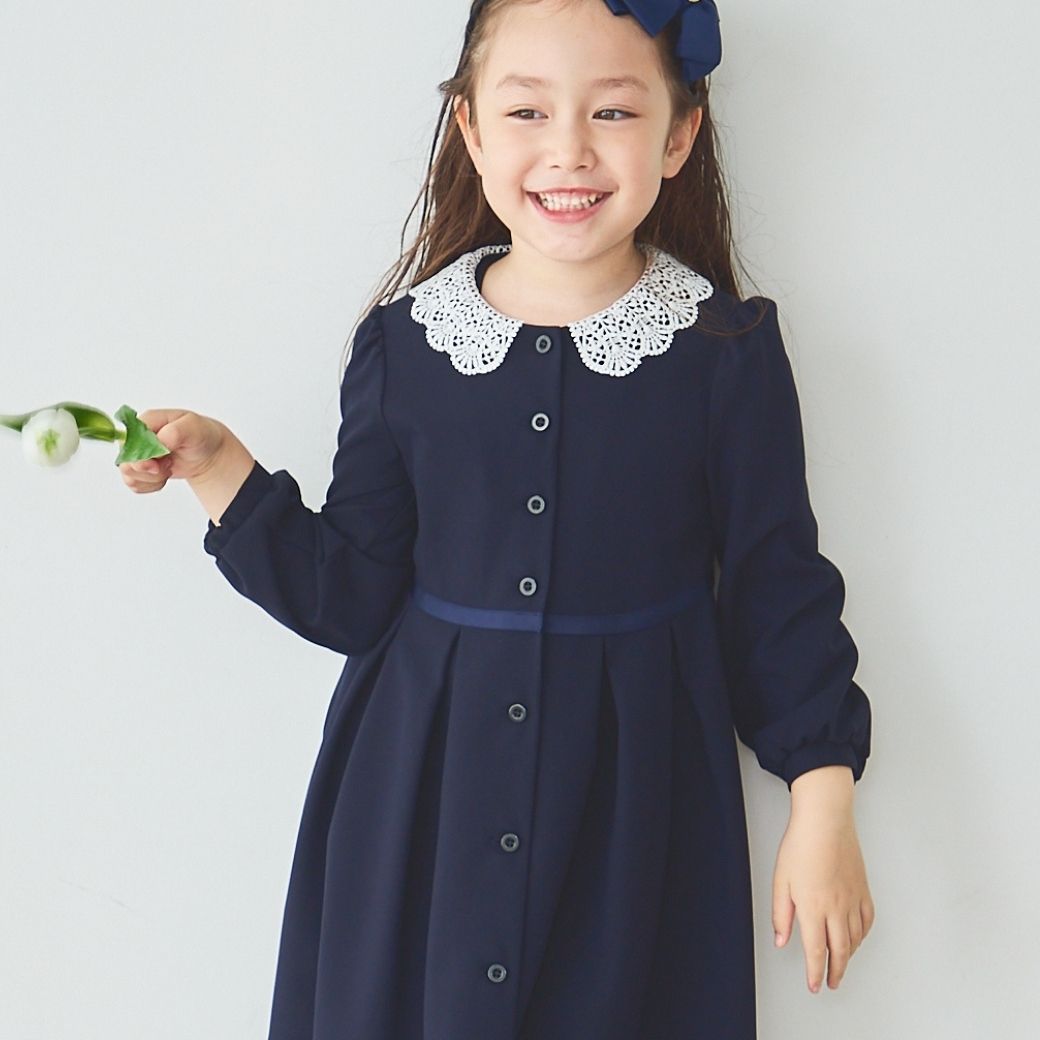 【TIME SALE10%OFF】【キッズ】3wayワンピース 130cm (2376-7352) CHOPINblue/ショパン ブルー