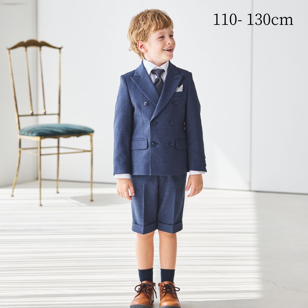 Wジャケットスーツ 110 120 130cm (8401-5401) CHOPIN/ショパン 【PREMIUMライン】