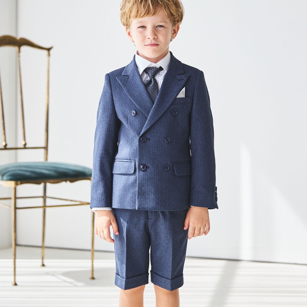 【 新品 】CHOPIN ショパン フォーマルスーツセット 130サイズ ペタル襟スーツセット 115 120 130 120B 130Bcm （2371-8307