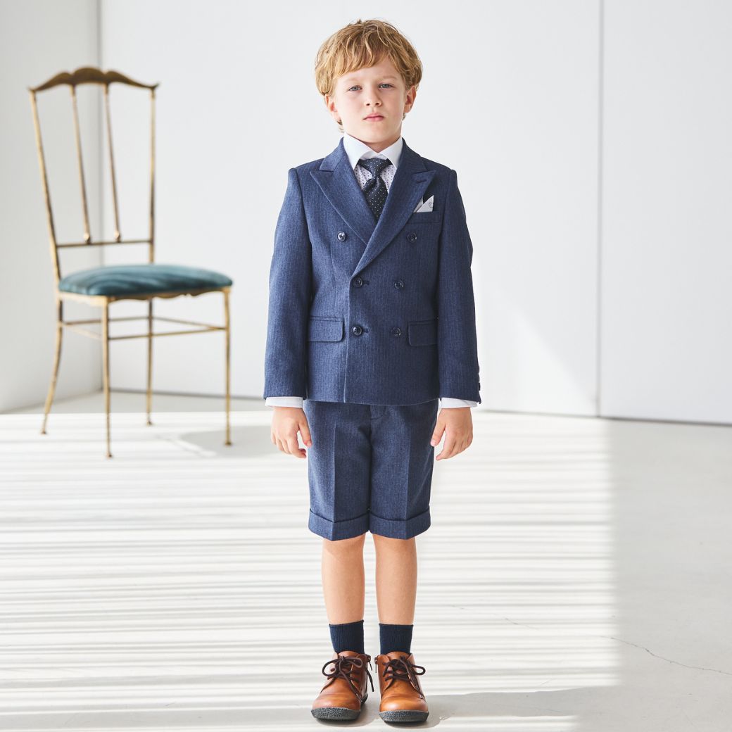 Wジャケットスーツ 110 120 130cm (8401-5401) CHOPIN/ショパン 【PREMIUMライン】