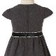 【TIMEセール55％OFF】モノトーンチェックフリルドレス 110 120 130 140 150cm (8276-7366)