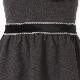 【TIMEセール55％OFF】モノトーンチェックフリルドレス 110 120 130 140 150cm (8276-7366)