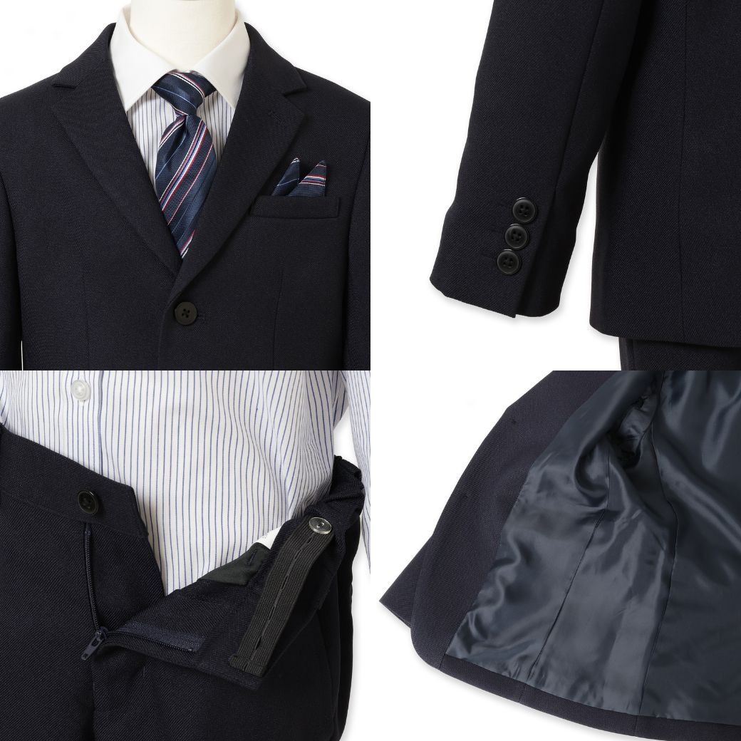 【セール24%OFF】クレリックシャツロングパンツスーツセット 110 120 130cm (5391-5402) ReadyFreddy/レディ フレディ