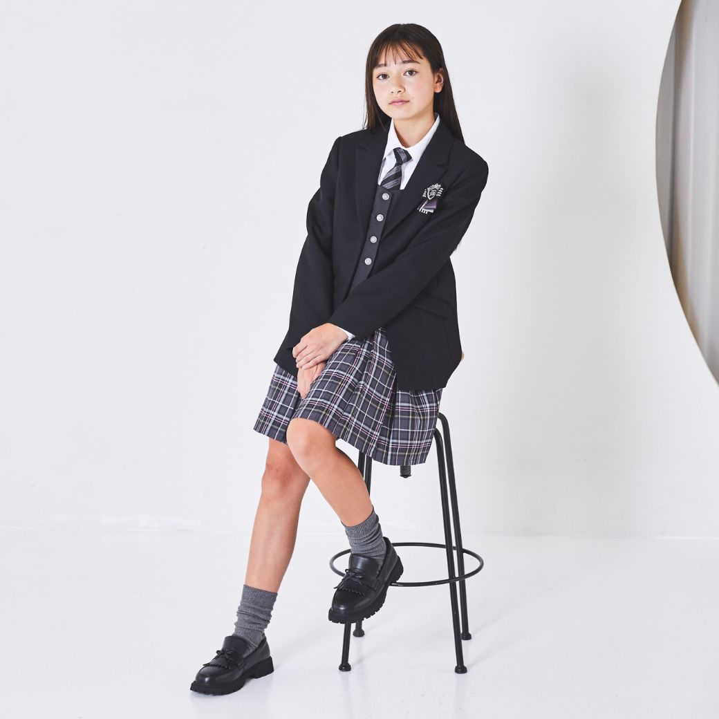 【セール20%OFF】フェイクベストブレザースーツ 150 160 165cm (9501-2553) CandybySPICECANDY/スパイスキャンディー