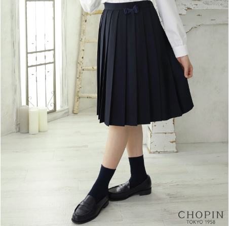 【WEB限定】New!!リボン付きフォーマルプリーツスカート 140 150 160 170cm (w8094-2502-ec)