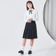 【WEB限定】New!!リボン付きフォーマルプリーツスカート 140 150 160 170cm (w8094-2502-ec) CHOPIN/ショパン