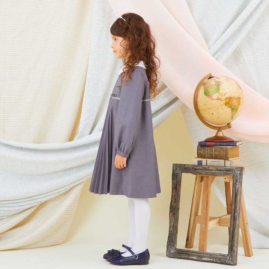 フロントプリーツワンピース 120 130cm (8376-7303) CHOPIN/ショパン