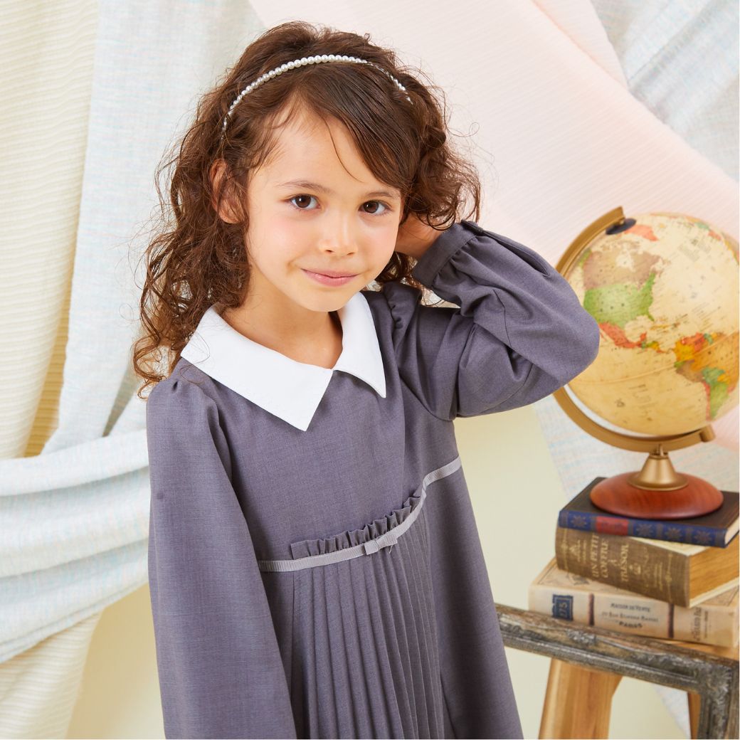 フロントプリーツワンピース 120 130cm (8376-7303) CHOPIN/ショパン