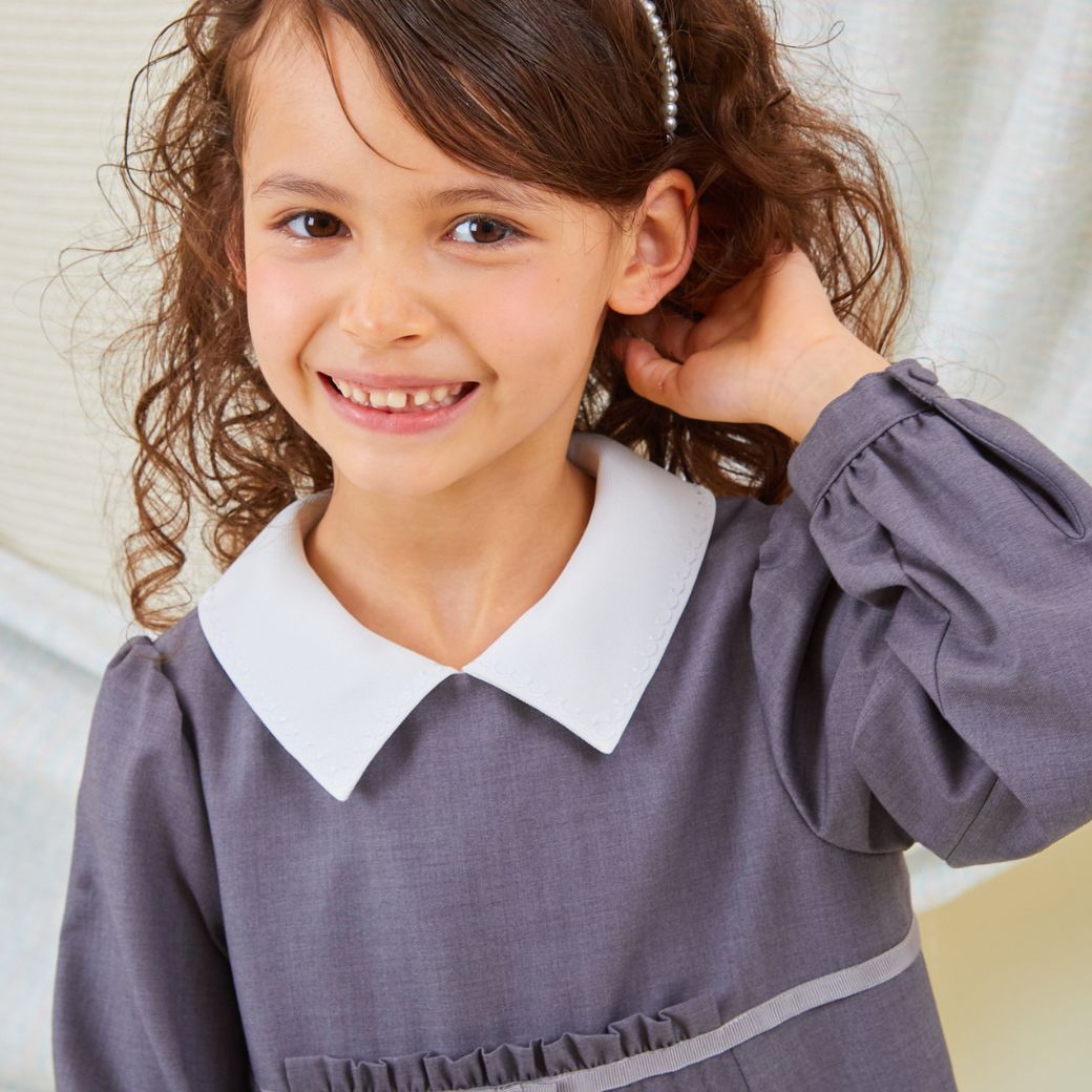 フロントプリーツワンピース 120 130cm (8376-7303) CHOPIN/ショパン