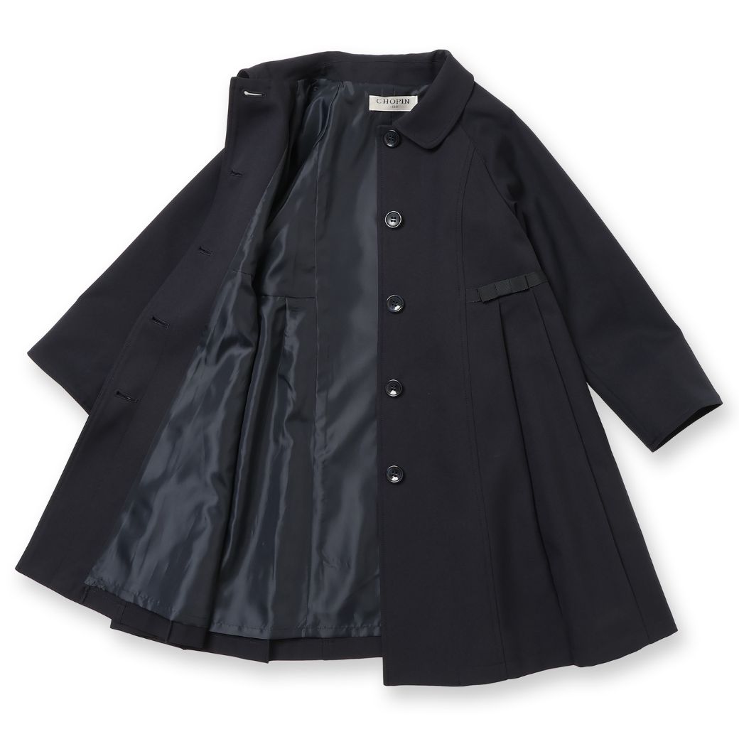 サイドプリーツコート 110 120 130cm (8372-7323) CHOPIN/ショパン