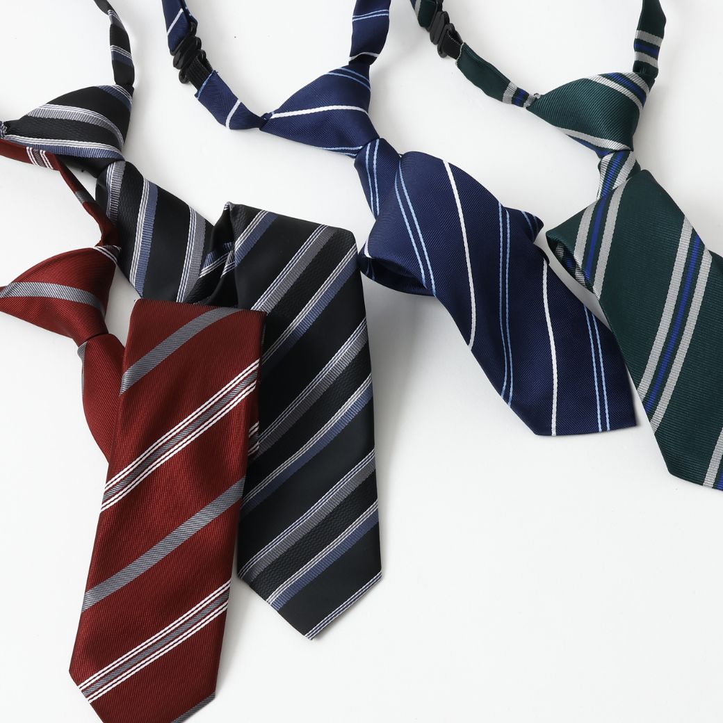 【ジュニア】ネクタイ・ポケットチーフセット フリーサイズ (2478-5661) CHOPINblue/ショパンブルー