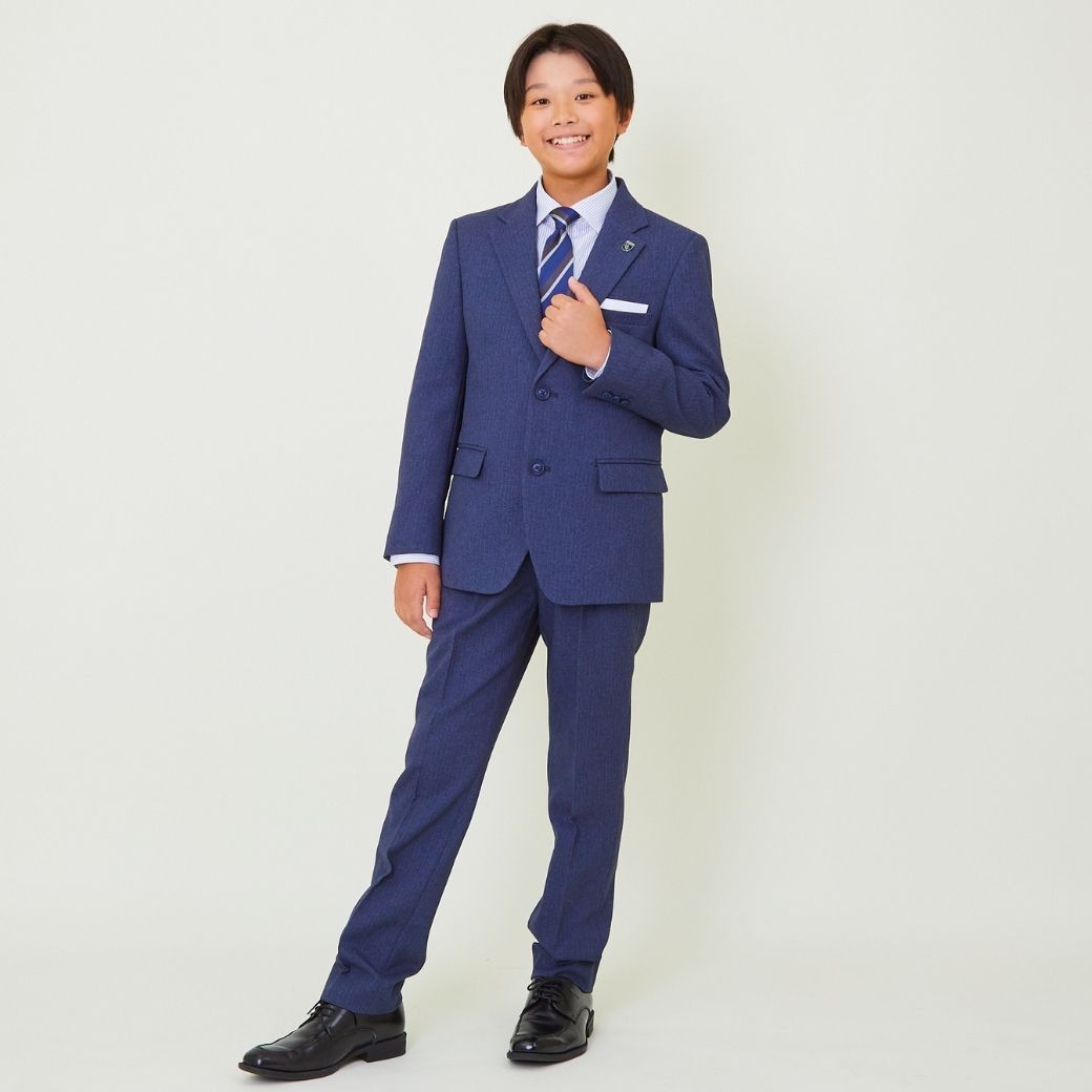 【B体・スポーツを頑張るお子様へ】レジメンタルタイスーツ 150S(B体) 160S(B体) 170S(B体) (8371-5606) CHOPIN/ショパン