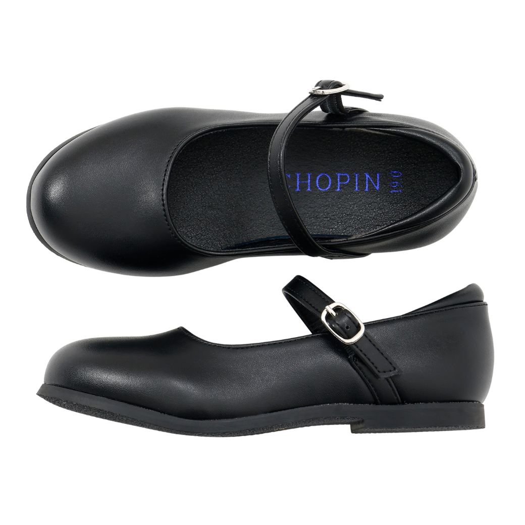 ワンストラップシューズ 17 18 19 20 21 22cm (2500-0001) CHOPINblue/ショパンブルー