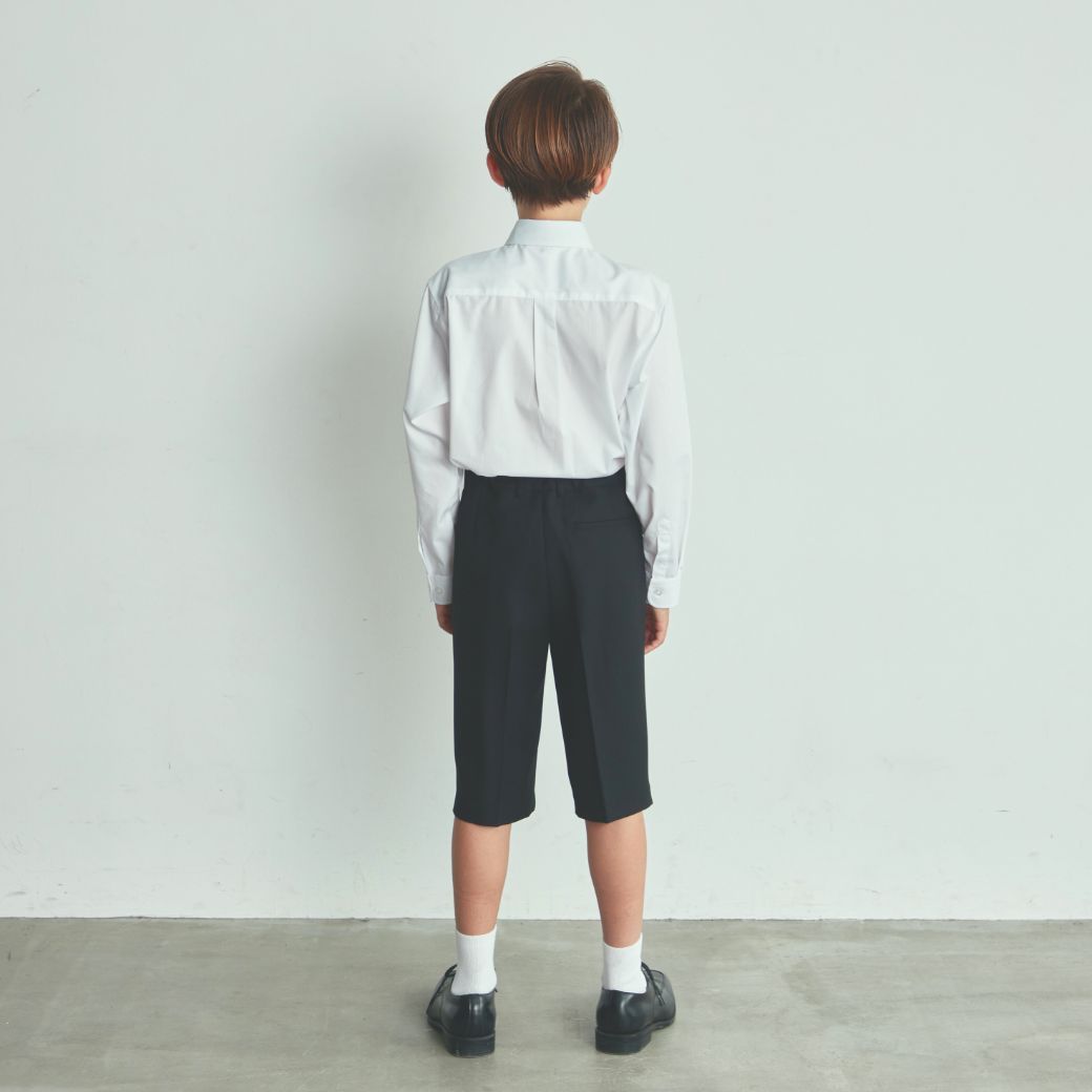 男の子フォーマル2点セット 長袖シャツ・ハーフパンツ 140 150 160cm(8893-5600-set)