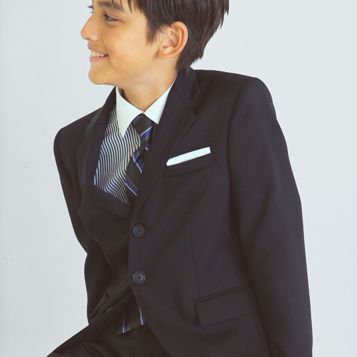 クレリックシャツスーツ 140 150 160 170cm (8601-5621) CHOPIN with kodomo BEAMS/こどもビームス