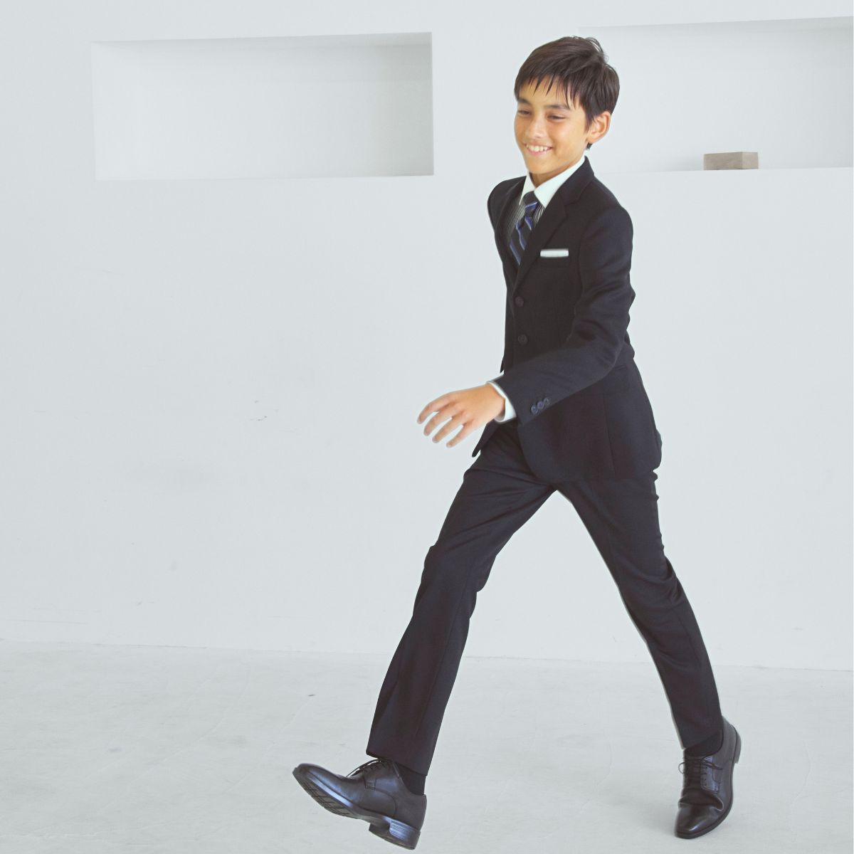 クレリックシャツスーツ 140 150 160 170cm (8601-5621) CHOPIN with kodomo BEAMS/こどもビームス