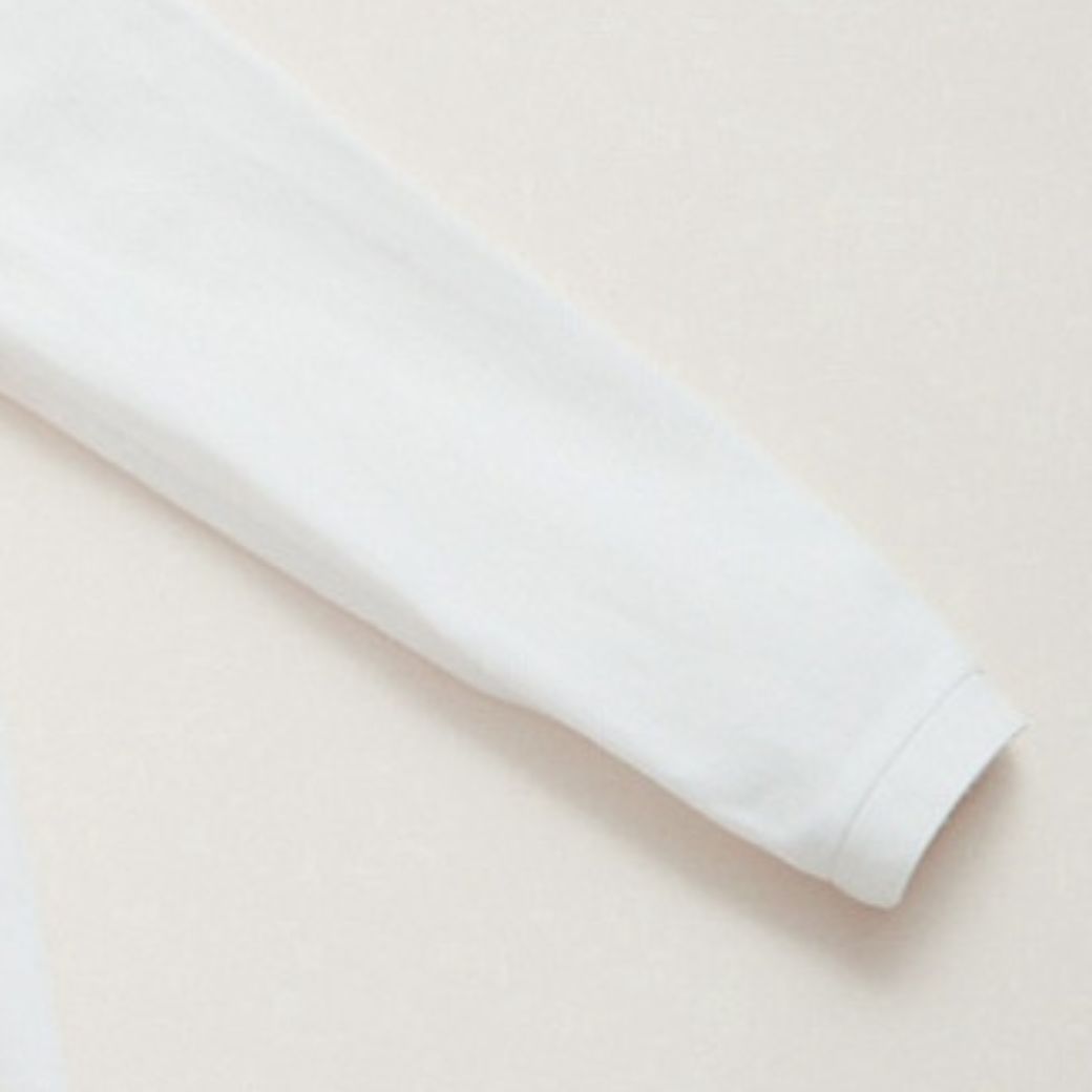 丸襟長袖ピケブラウス 90 100 110 120cm(8193-2304)