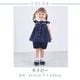 スカラップミニリボンセットアップ 70 80cm (8631-3101) CHOPIN/ショパン