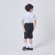 男の子フォーマル2点セット 半袖シャツ・ハーフパンツ 100 110 120 130cm(8833-5401-set)