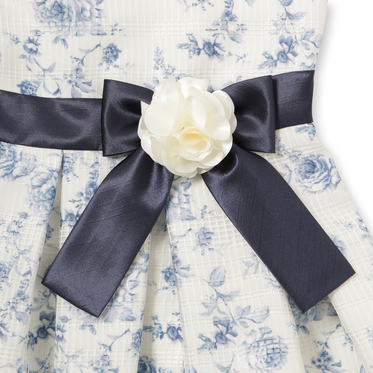 【セール30%OFF】花柄プリントドレス 120 130cm (8396-8301tdl)