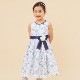 【セール30％OFF】花柄プリントドレス 120 130cm (8396-8301tdl)