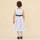 【セール30％OFF】花柄プリントドレス 120 130cm (8396-8301tdl)