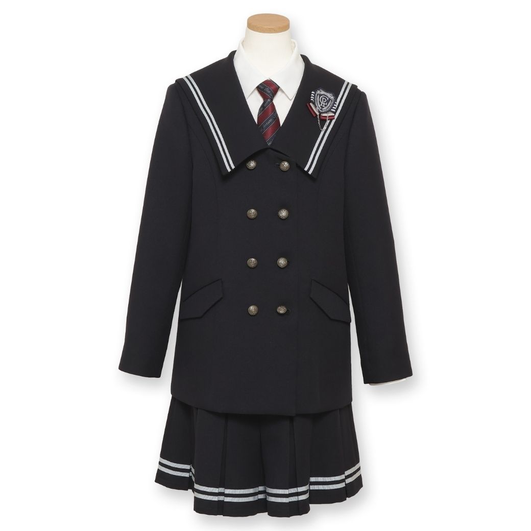 NEW【セール40%OFF】セーラービッグカラースーツ150 160 165cm(CHOPINblue/CHOPINブルー)(2401-2568)