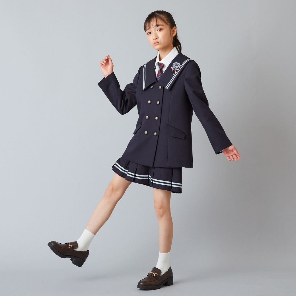 NEW【セール40%OFF】セーラービッグカラースーツ150 160 165cm(CHOPINblue/CHOPINブルー)(2401-2568)