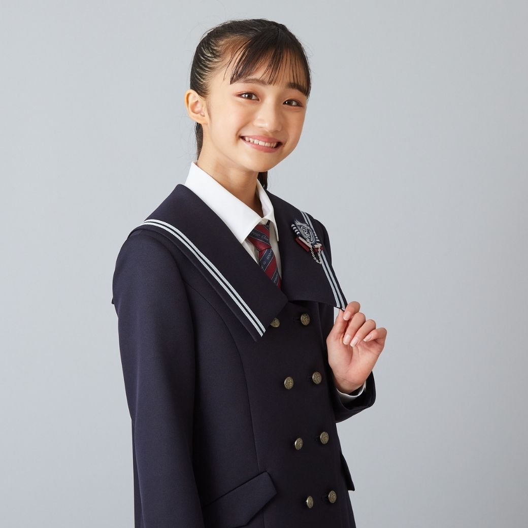 NEW【セール40%OFF】セーラービッグカラースーツ150 160 165cm(CHOPINblue/CHOPINブルー)(2401-2568)