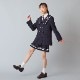 NEW【セール40％OFF】セーラービッグカラースーツ150 160 165cm(CHOPINblue/CHOPINブルー)（2401-2568）