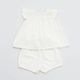 【SUMMER SALE】コットンエンブロイダリーセットアップ 80 90 100cm (2631-3145) utremi/ユトレミ