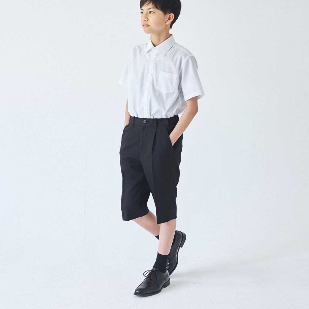 ワンタックハーフパンツ 140 150 160cm(8895-5602)
