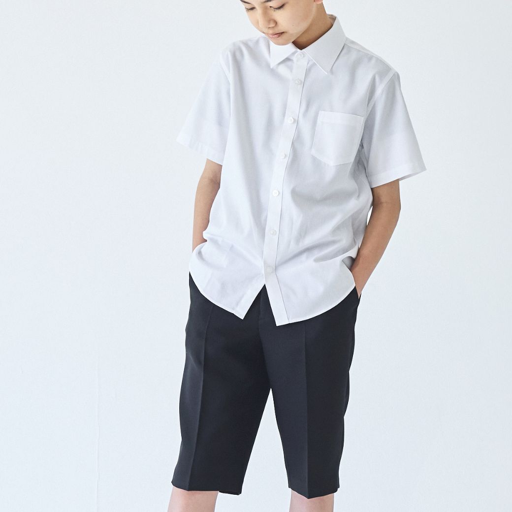 ワンタックハーフパンツ 140 150 160cm(8895-5602)