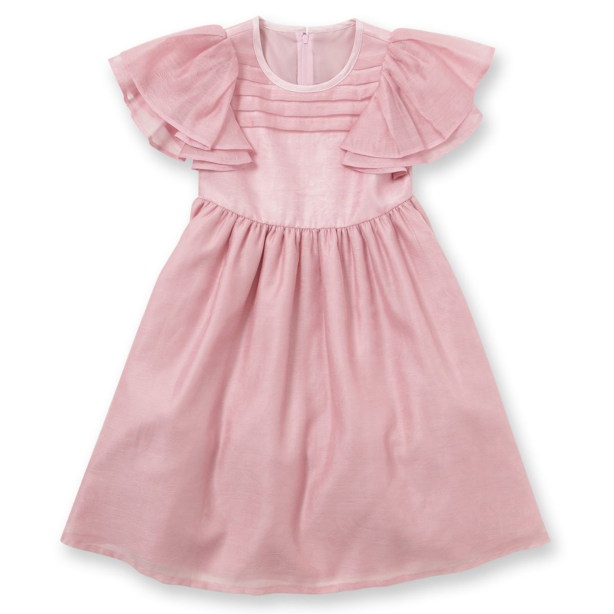 フレアスリーブドレス 110 120 130cm (8396-8303tdl)