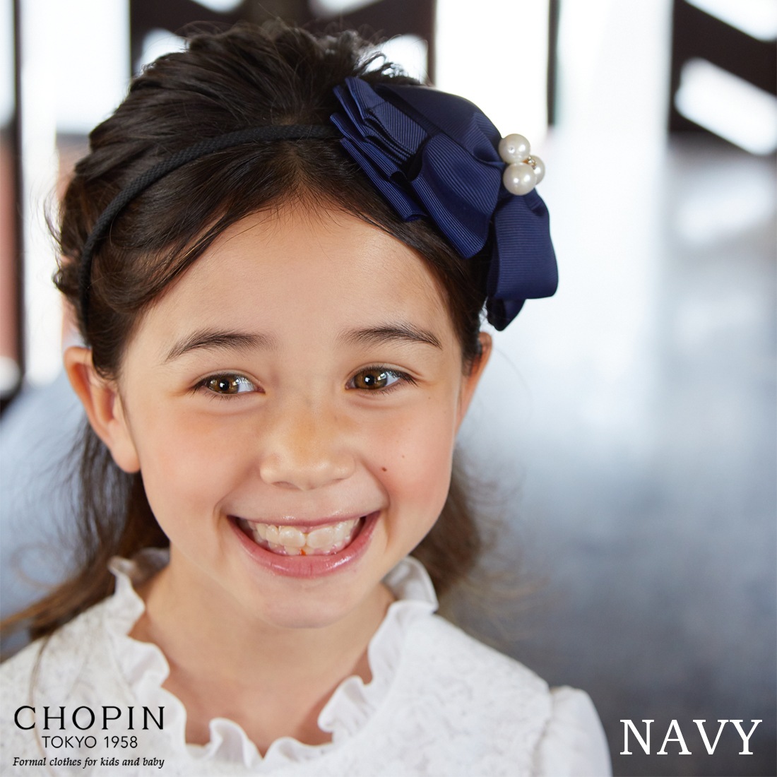 子供 女の子 髪飾り グログランリボンカチューシャ 8090 0004 Chopin ショパン All キッズフォーマル Chopin ショパン